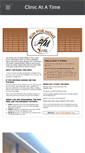 Mobile Screenshot of clinicatatime.org